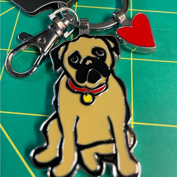 Marc Tetro Pug dog keychain - Picture 4 of 6